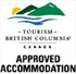 Tourism BC Approved Accomodation